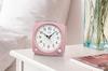 Seiko Clock Alarm Clock Table Clock Analog Melody Pink Pearl PYXIS 125×120×69mm NR455P