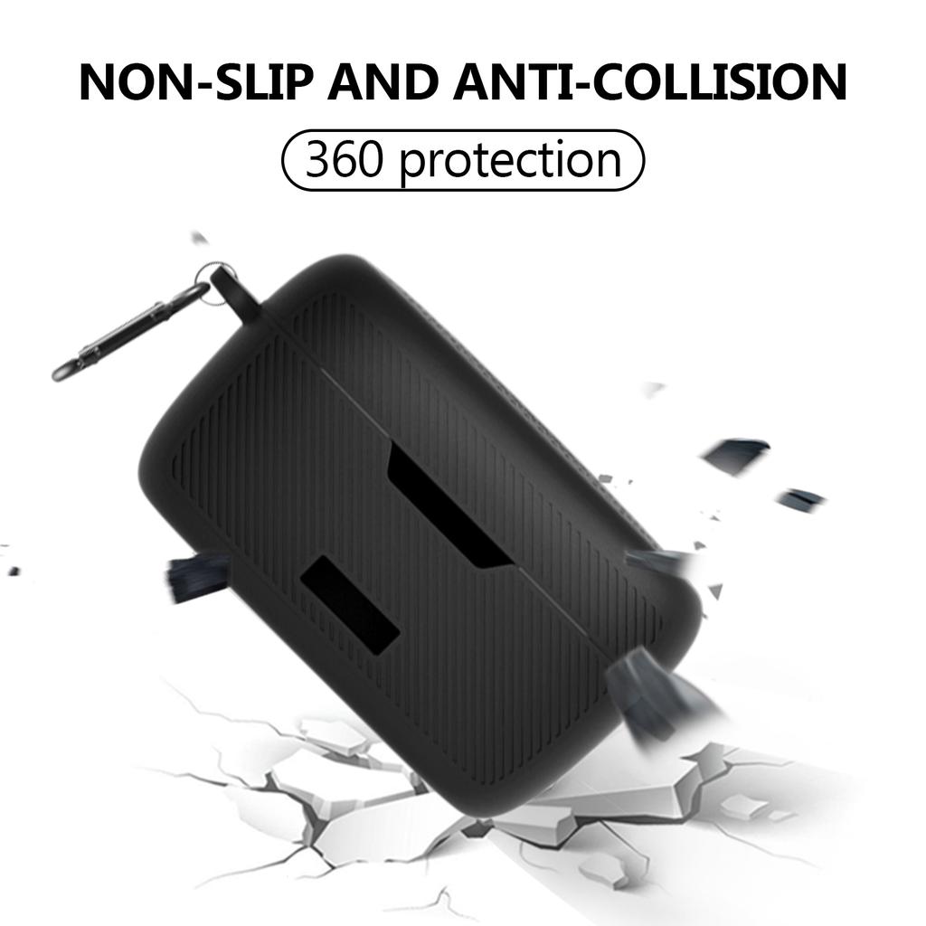 Silicone Cover Small Storage Box Lightweight Protections Case Exclusive Storage Box for Baseus Bowie MA10 Headphones