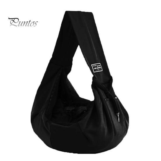 

Сумка для домашних животных, удобная безопасная переноска для собак, удобная портативная дорожная сумка для кошек для ежедневных прогулок и прогулок чёрный