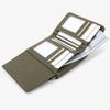 New PU Leather Short Wallet Solid Color Portable Money Bag Multifunctional Coin Purses Women