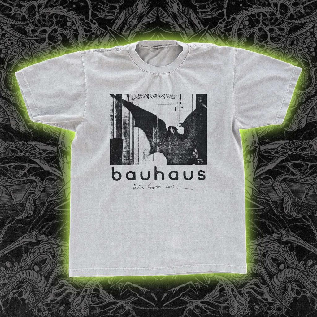 The Founding Father of Gothic Rock Band Bauhaus American Vintage Mens and Womens Loose Tshirts