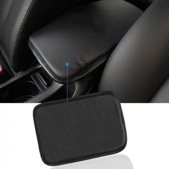 Car Black Armrest Pad Cover Center Console Box Cushion Mat Protector Car Trim US