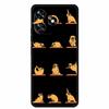 Funda For Oukitel C51 Case Cute Cartoon Cat Black Silicone Soft Phone Case For Oukitel C51 Back Cover Cases C 51 Coque 6.8" Capa