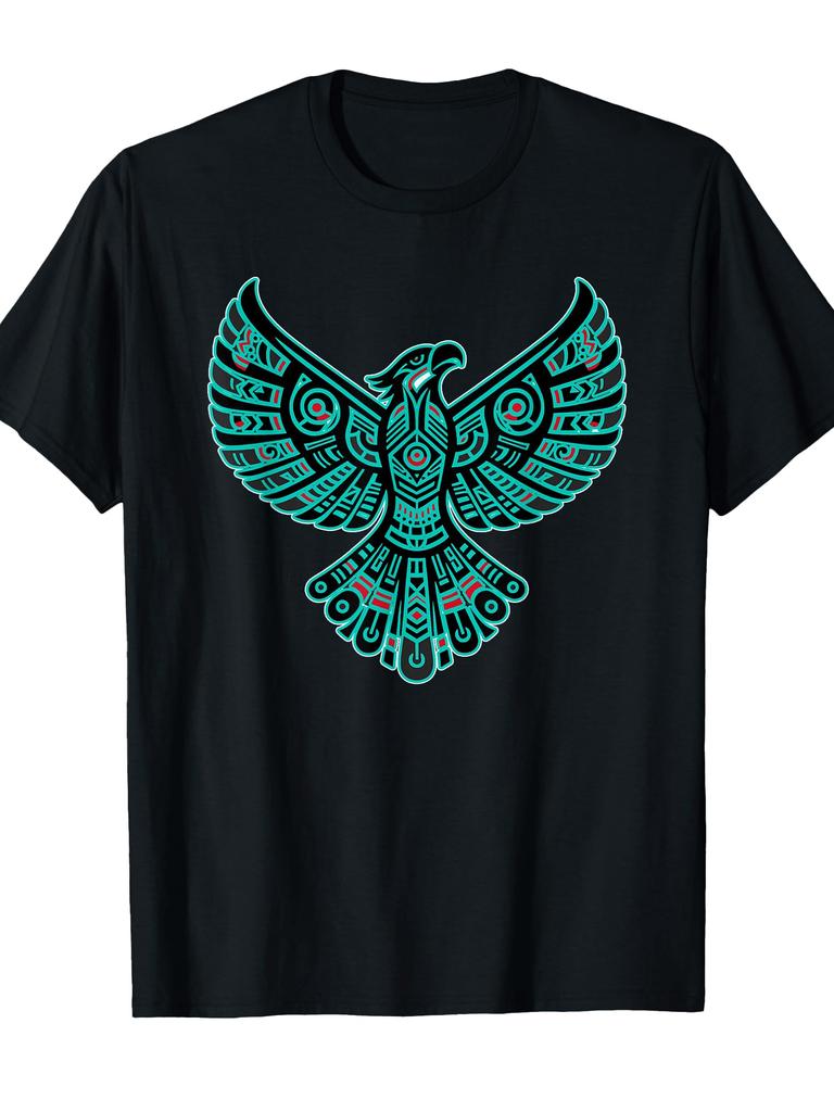 Classic Inspired Athletic Eagle Printed TShirt 100 Cotton ONeck Short Sleeve Summer Casual Unisexs Tshirt Streetwear