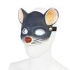 Mouse Costume Mask Comfortable PU Foam Half Face Mask Halloween Cosplay Accessory For Adult Kid Halloween Dress Up