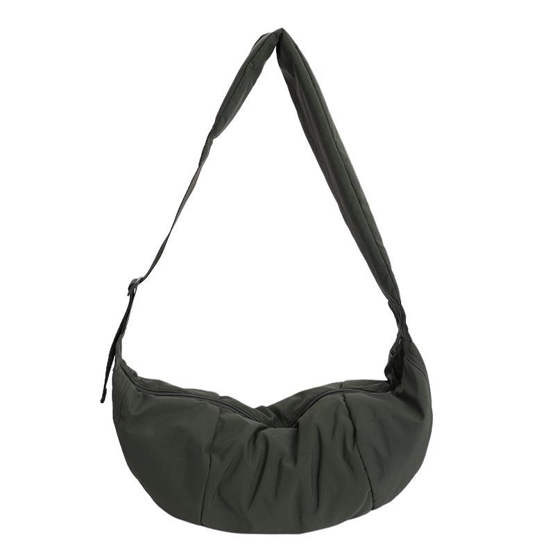 Canvas Duffle Bag For Women With Zipper Closure And Inner Pouch For Daily Use