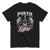 Poker Vintage Poker Legend T-Shirt, Poker Player Gift, Retro Casino Gambler Gift, Poker Lover Graphic Tee