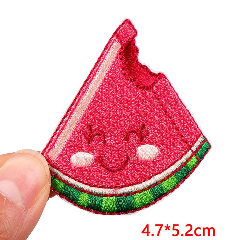 Punk /Heart Embroidery Patch Iron On Patches For Clothing Thermoadhesive Patches On Clothes Cartoon /Bottle Patch Sew Applique Diy