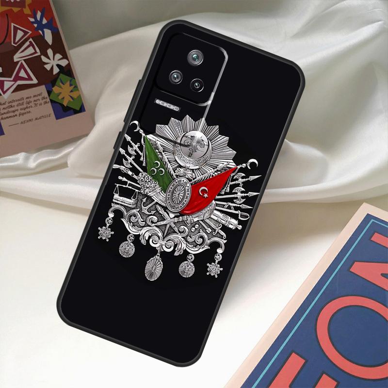 Ottoman Empire Coat Of Arms Case For POCO X6 Pro M6 X5 X3 M5s F3 F5 Xiaomi 14 Ultra 13 12 Lite 11T 12T 13T Pro Coque