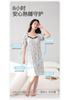 Fenteng Modal V-neck Short-sleeved Pajama Dress