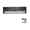 Electronic Keyboard, 61 Keys, 16 Tones, 6 Rhythms, 6 Demo Songs, Stand, Compatible with Headphones, for Children, Beginners, Practice
