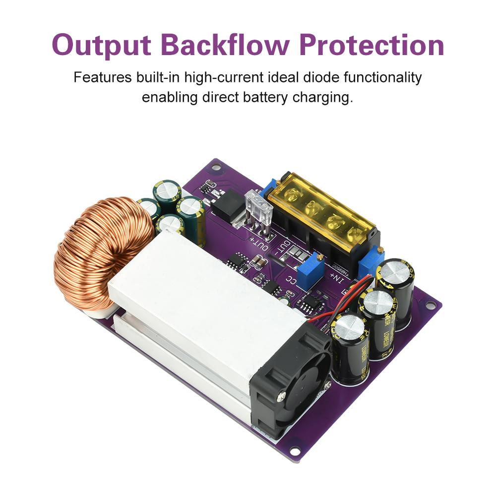 DC 18-90V 800W Adjustable Step-Down Module MPPT Solar Charge Controller Buck Regulator Power Module