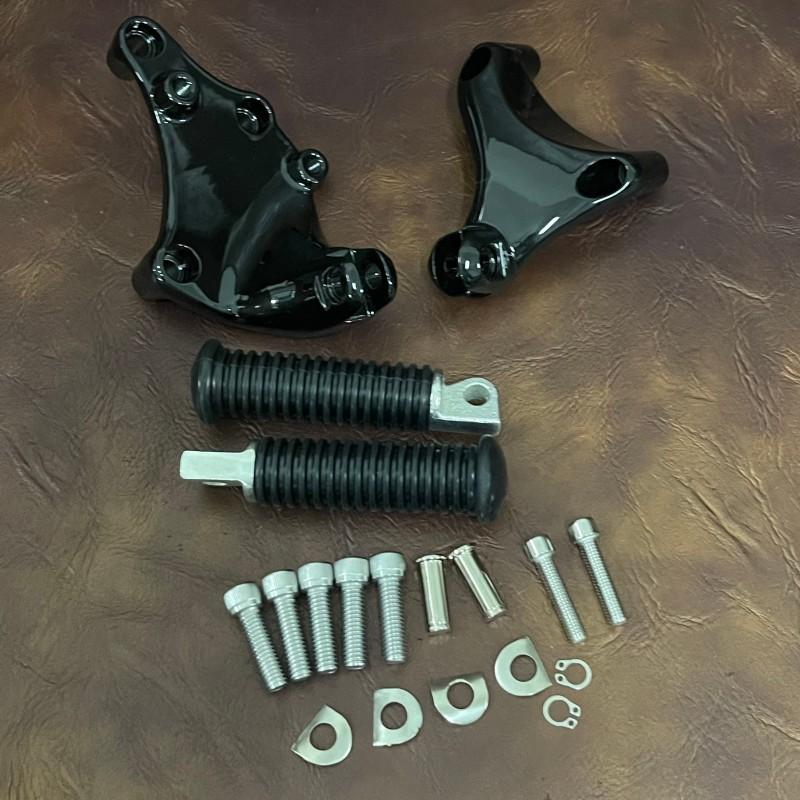 For Harley Sportster XL Iron 883 1200 2014- Seventy Two XL Forty Eight Passenger Motorcycle Rear Foot Pegs Mount Kit 2015