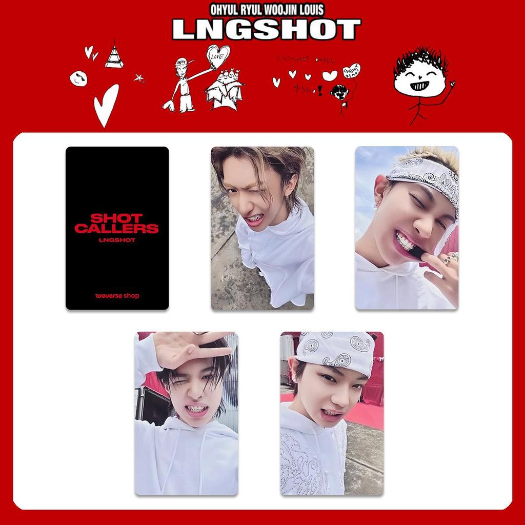 LNGSHOT Lobster Album Shot Callers Special Edition Photocards & Exclusive Cards Collection