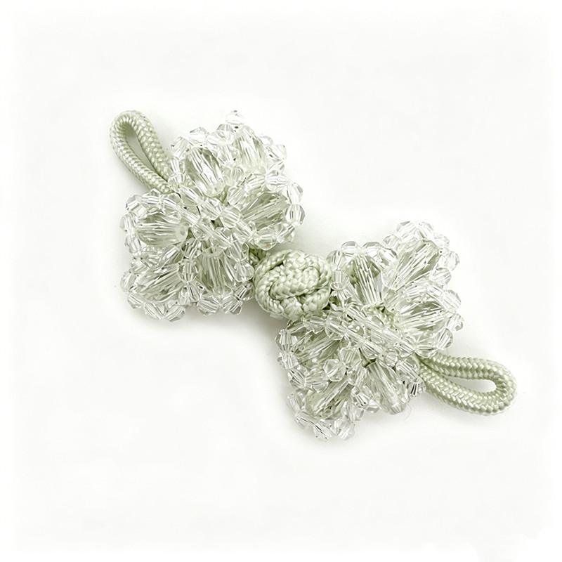 Chinese Style Clothing Buttons Sewing Button Diy Handmade Beaded Buttons Needlework Plate Buckle Clothing Accessories