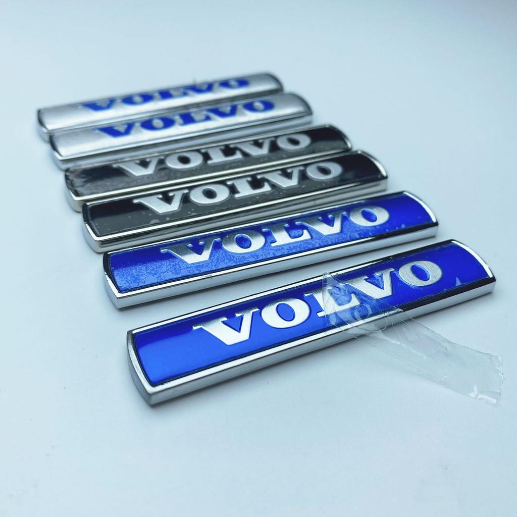 Dekorace 2 kusů kovového bočního znaku na blatník automobilu je vhodná pro Volvo S900LXC60XC90V90XC40 nový zadní znak nálepka.