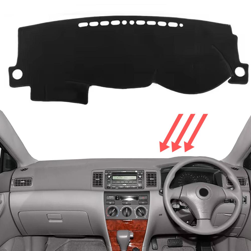 

Car Dashboard Mat for Toyota Corolla Altis Fielder E120 E130 2003 2004 2005 2006 Sunshade Protective Carpet Dash Pad Dashmat