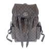 Gucci 598140_FABHU_8863 Backpack Â· Daypack Gray/black GG Supreme Canvas Mens
