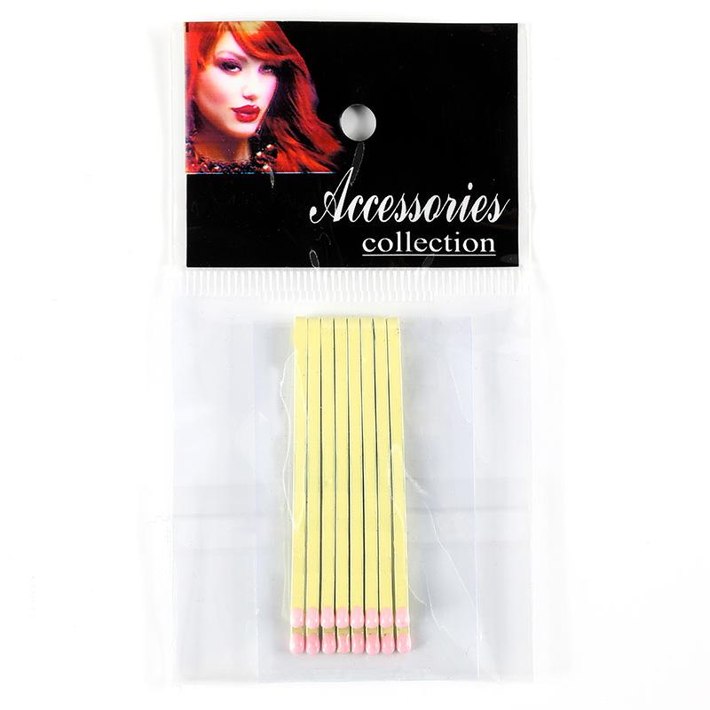 Hårnålar 10 st/set med 5 färger Populära Rainbow Glass Godisfärg Metall Bangs Clips Hårnål Bobby Pin Barrette