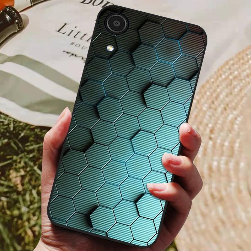 For Samsung Galaxy A03 Core Case Silicone Soft Phone Case For Samsung A03 Core A032F A03Core Back Cover A 03 Core Black TPU Case