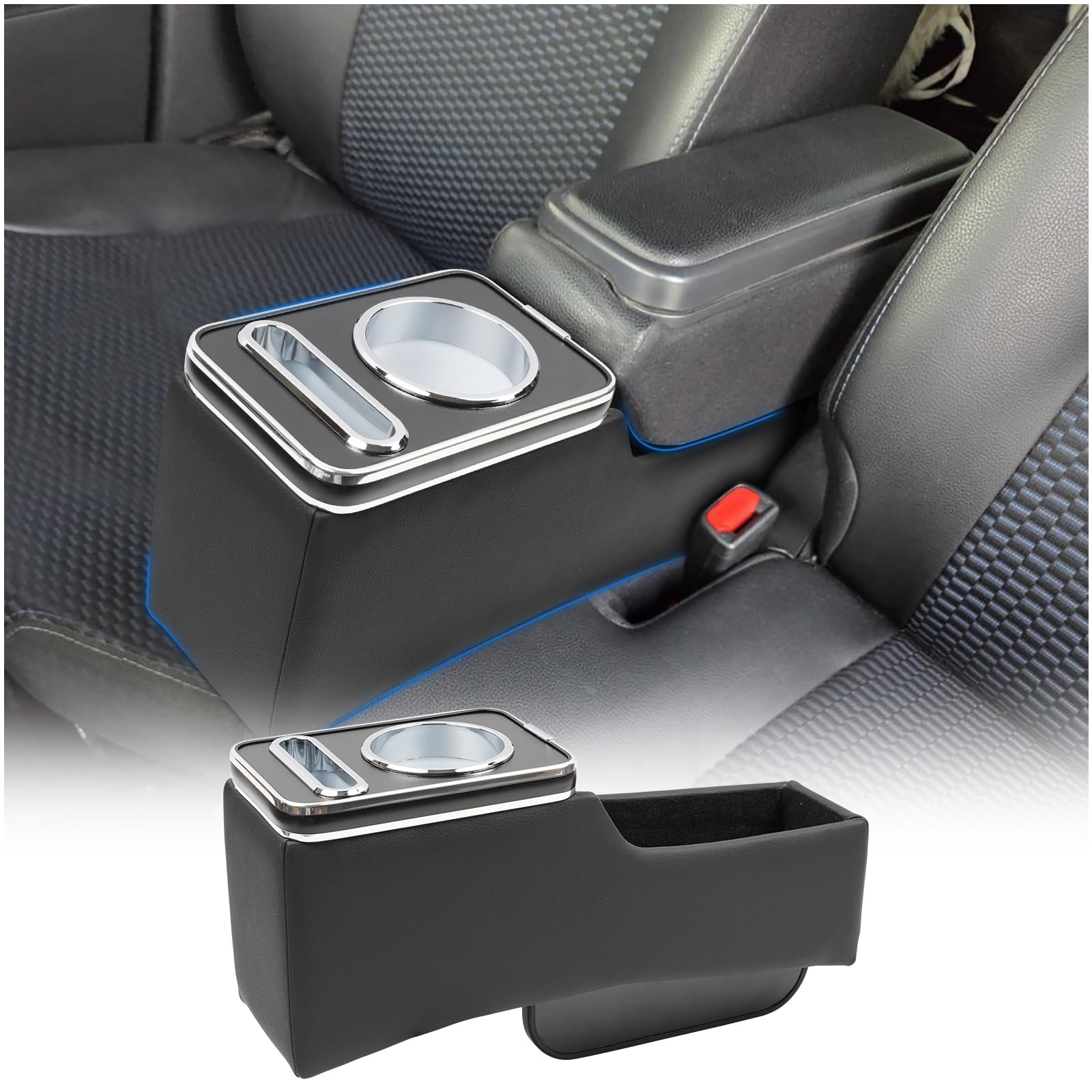 

CEMOFE Console Box for Tanto and Tanto Funcross and Console Box with Large Capacity Smartphone and Cup Holder Simple Design Tanto, Custom, (LA650S