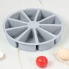 9 Cavity Cake Mold 9 Cavity Silicone Cake Mold Portion Pan Easy Release Kitchen Cooking Gadget Triangle Pizza Mould