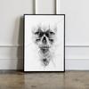 Poster Skull Sketch