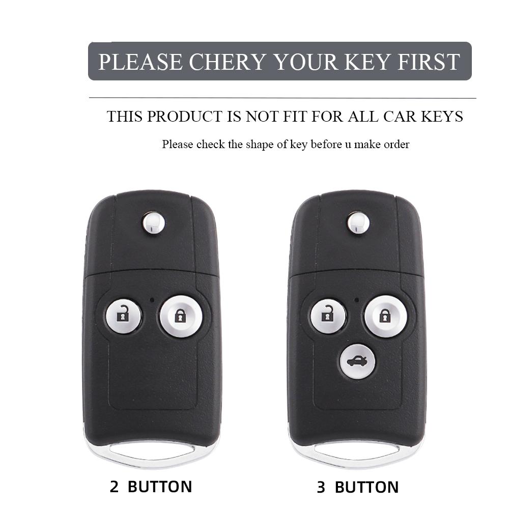 Tpu Car Key Case Cover Shell Fob For Honda Crv Cr-V 2012 2013 Hrv Jazz Accord Pilot Acura Spirior Key Chain Accessories