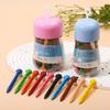 Washable Art Crayon For Kids Coloring Book 12/24/36 Color Easy to Grip Crayon For Toddler Preschooler Doodling Drawing
