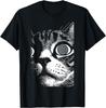 Gatto Trippy | Pastello Goth Gotico Grunge Alt Punk Weirdcore T-shirt