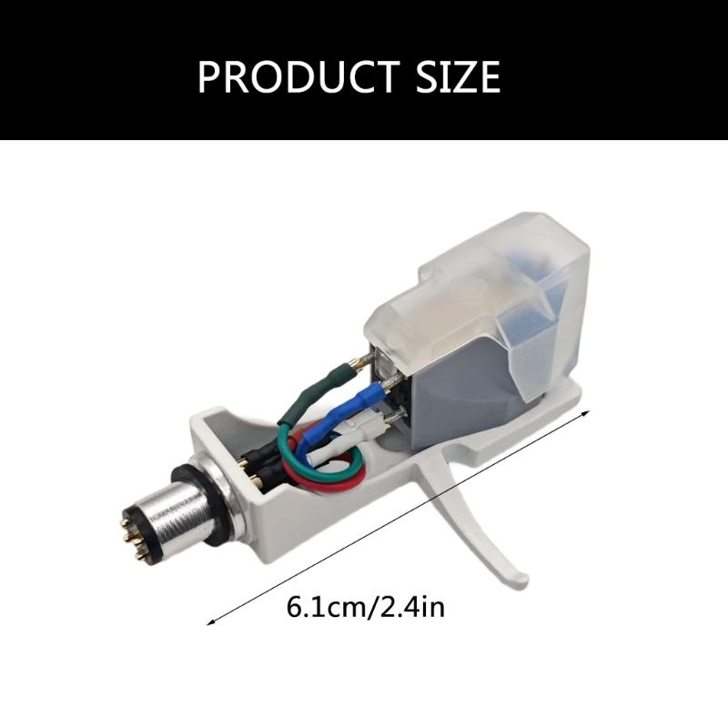 AT-VM95E/H Turntable Cartridge Headshell for Record Player Cartridge Styluses Superior Sound Detail Music Experience