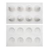 8 Christmas Tree Silicone Mold Icing Biscuit Aroma Candle Mold Stripe Tree Chocolate Mold