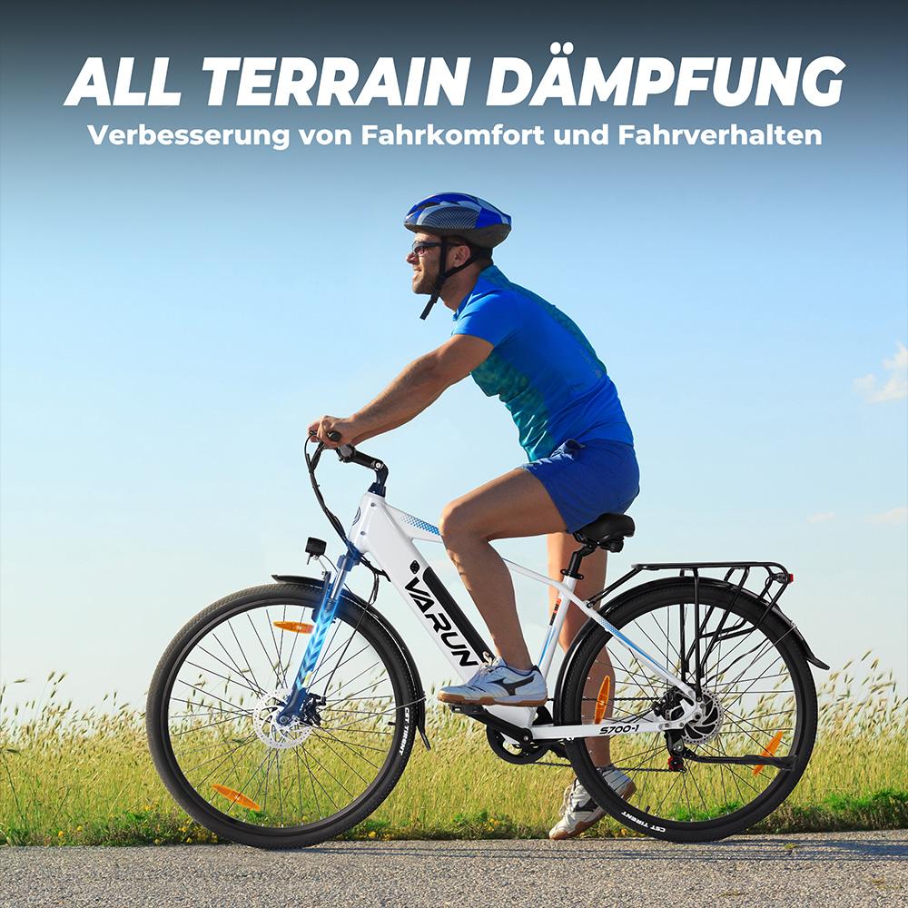 Electric Bicycle Varun S700 27.5" 250W Motor City Electric Bike For Adult 48V 10.4AH Dual Disc Brake Max Load 150Kg