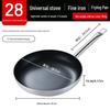 Non-Stick Large Frying Pan for Home, Hotel, and Commercial Use - Induction & Gas Compatible