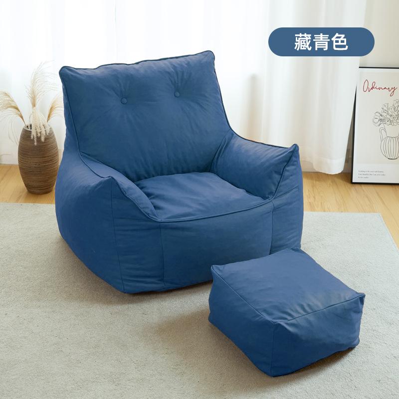 Single Lazy Sofa Relaxing Armchair Leisure Sofas Modern Living Room Lazy Sofa Large Chaise Lounge Leisure Sofas Nordic Design