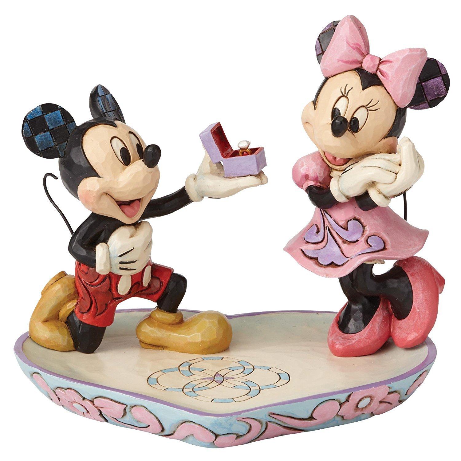 

enesco [Disney Traditions] Mickey & Minnie Ring Dish