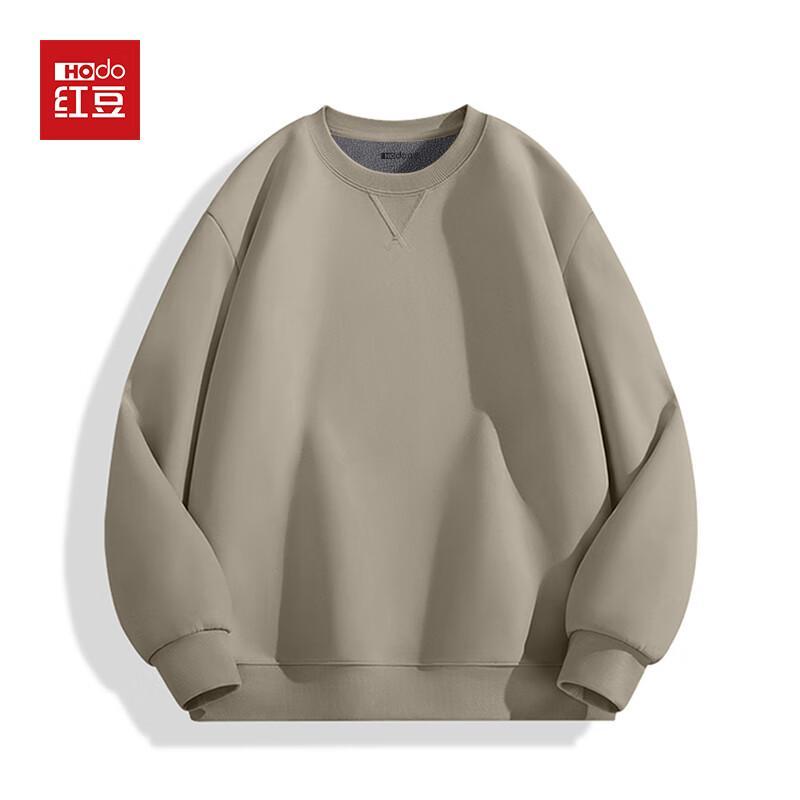 Hodo Men's Aoli Fleece Lined Round Neck Winter Sweatshirt