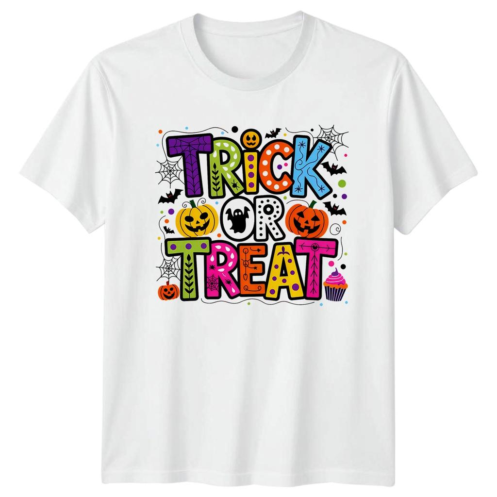 Trick Or Treat Halloween Holidays Unisexs TShirt Unisexs Tee Graphic Top