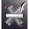 New 3/4 Gear Tap Extender Rainfall Sink Mixer Waterfall Kitchen Faucet Universal Swivel Spout Sprayer Bathroom Basin Water