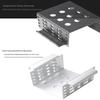 4 Bay 2.5 Inch To 3.5 Inch Ssd Hard Drive Enclosure Caddy Chassis Internal Mounting Adapter Bracket Aluminum Alloy Tray Holder
