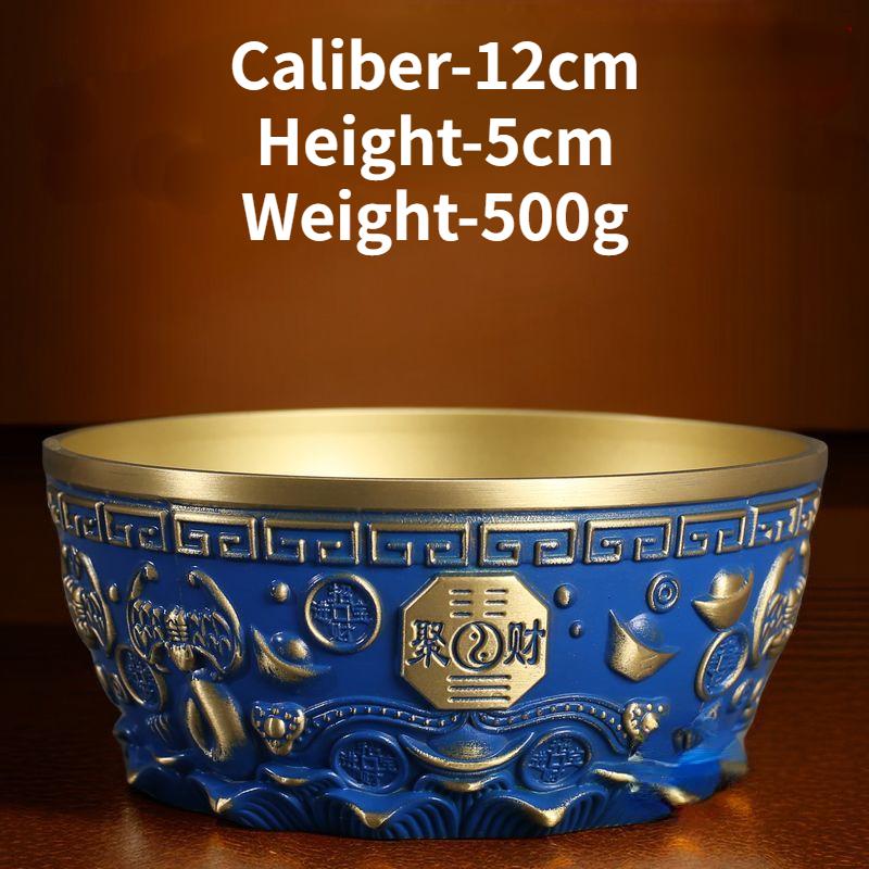 Fengshui Reiner Kupfer Schatzschale Reichtum Sammeln Feng Shui Reichtumsanziehung Heimgebrauch Shen Wansan Wohnzimmer Dekoration