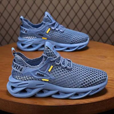 Été nouvelles chaussures en maille pour hommes chaussures de sport chaussures pour hommes légères respirantes basses chaussures décontractées chaussures de wading