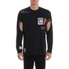 Burberry Sweatshirts Men's Black Crew Neck Moderate Other 4558661