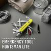 Huntsman Lite – 23-Function Swiss Army Knife with LED, Scissors & Emergency Whistle