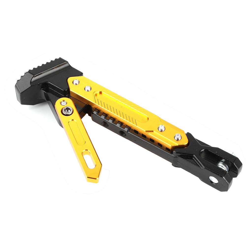 Adjustable Motorcycle Kickstand CNC Aluminum Alloy Side Stand Leg Prop Universal Motorbike Parts