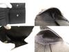 Authentic BVLGARI Black Leather Coationg Canvas Mirerige Bifold Wallet #a797  Refurbished