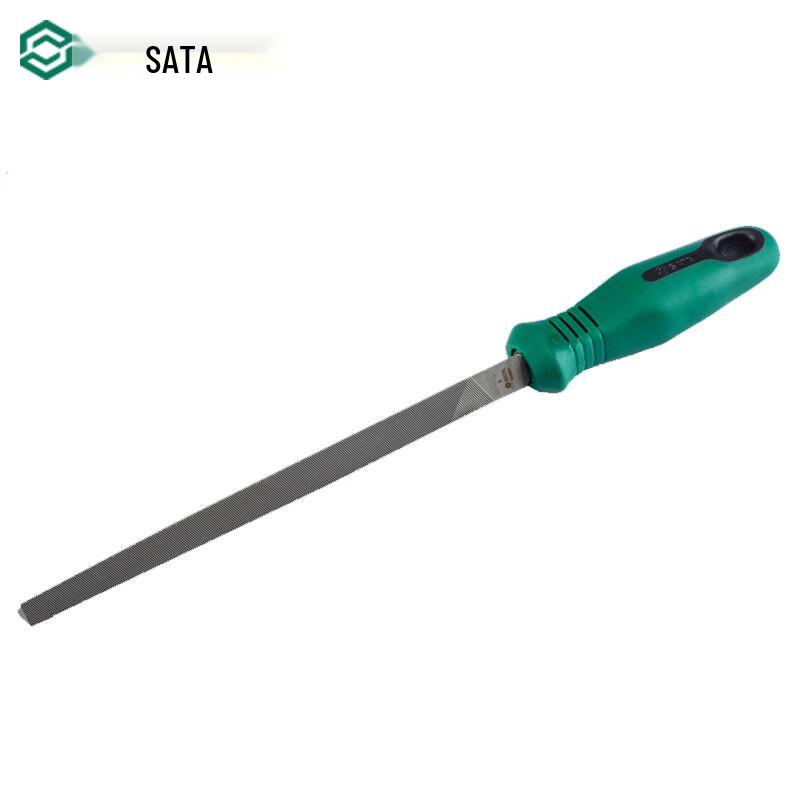 SATA Medium Tooth Triangular File 6 inch
