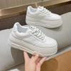 Thick Soled Shoes for Women, Breathable Insets, Trendy Niche Design, High Board Shoes for Students, Versatile Casual Shoes, Sports Shoes