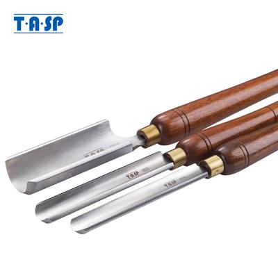 TASP HSS Roughing Gouge Woodturning Tools 22 & 25 & 50mm Woodworking Turning Chisels with Walnut Handle for Lathe