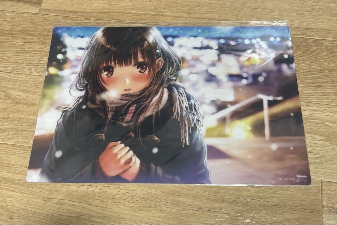 

[Б/У] Love Poem Коллекция работ Кадзухару Кина B4 Настольный коврик Бонус ограниченного издания Melon Books